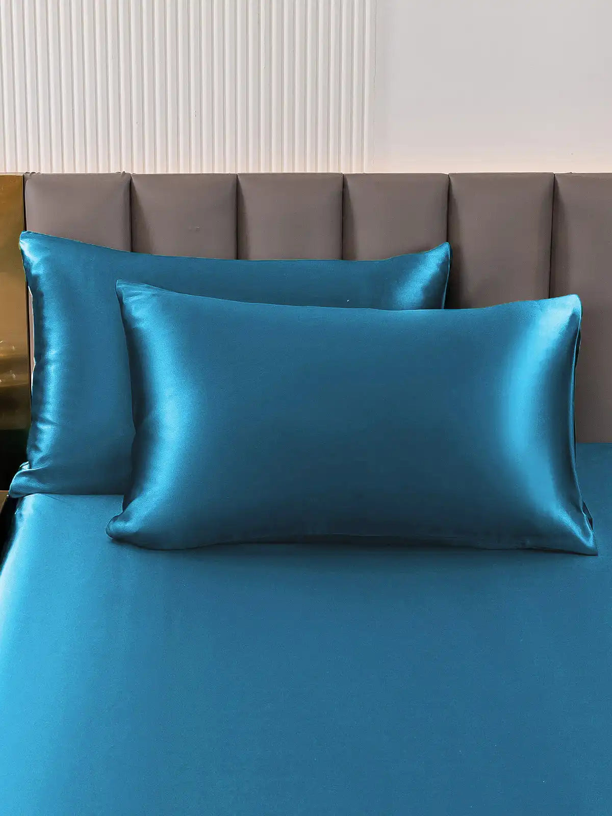 2Pcs 19Momme 100% Mulberry Silk Pillowcases Bundle - Envelope