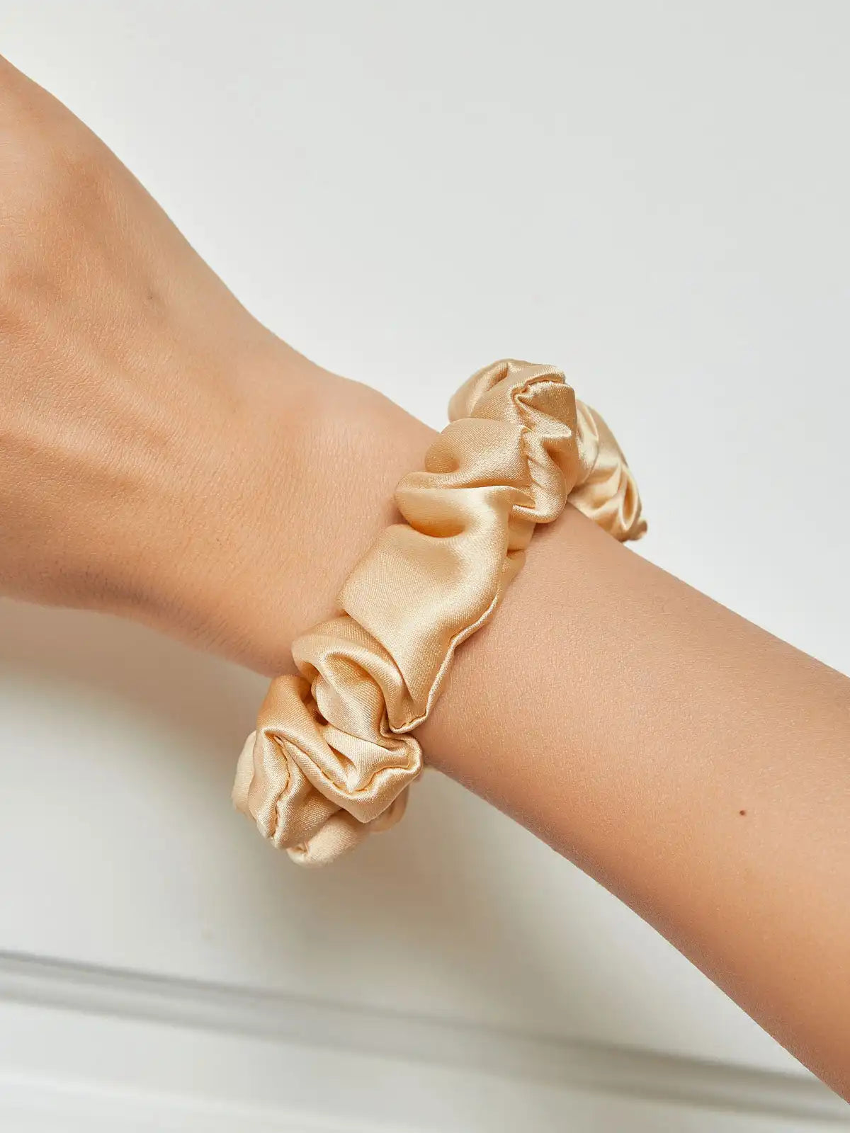 100% Mulberry Silk Soft Classic Hair Scrunchie - 2cm