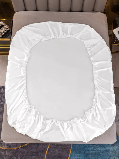 25Momme Mulberry Silk Seamless Fitted Sheet