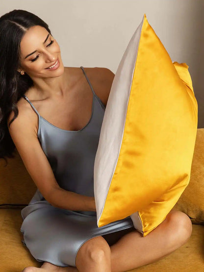 19Momme 100% Mulberry Silk Pillowcase - Envelope Closure