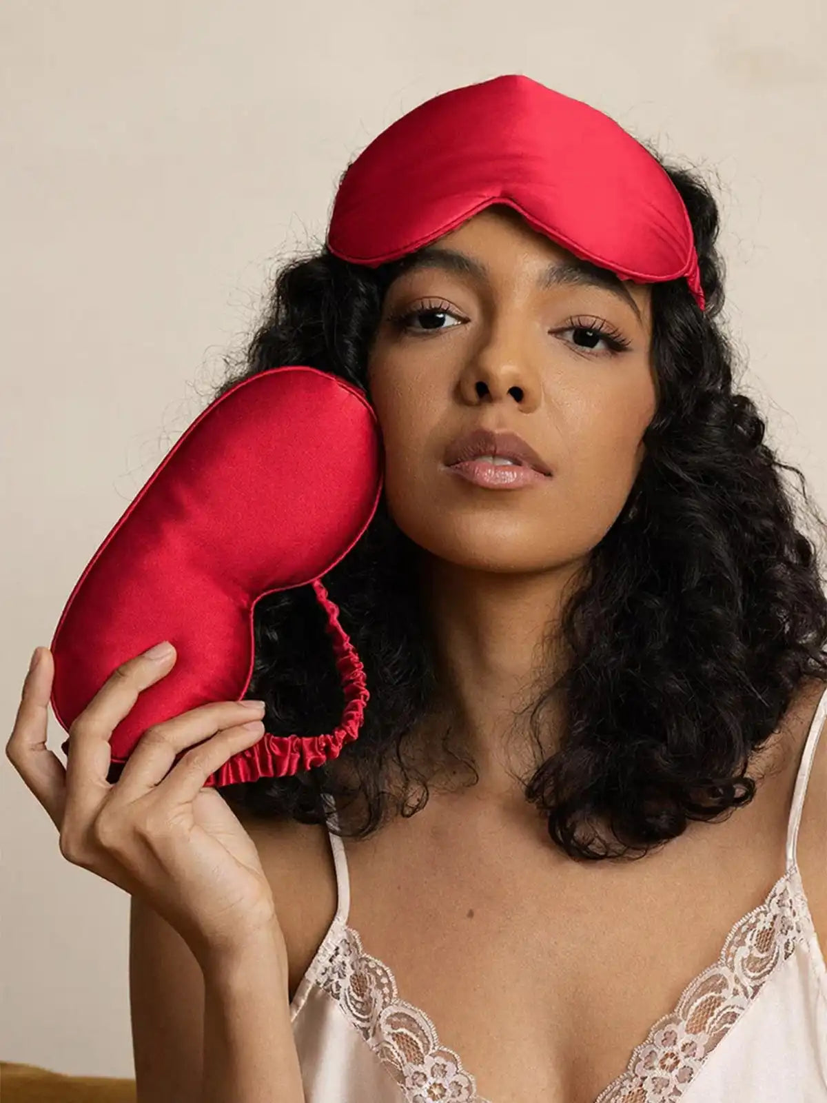 Clearance - 100% Mulberry Silk Eye Mask With Elastic Band