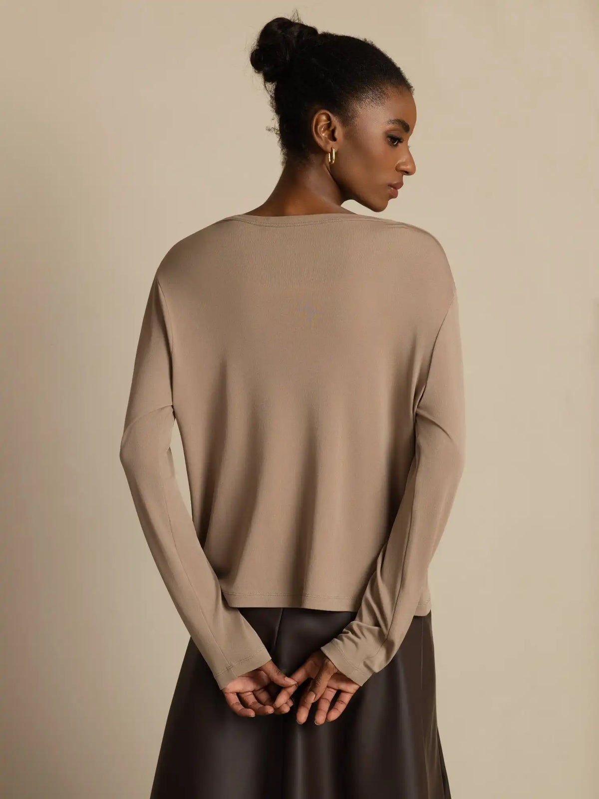 Clearance - 100% Mulberry Silk Women's V-Neck Long Sleeve Basic Cardigan