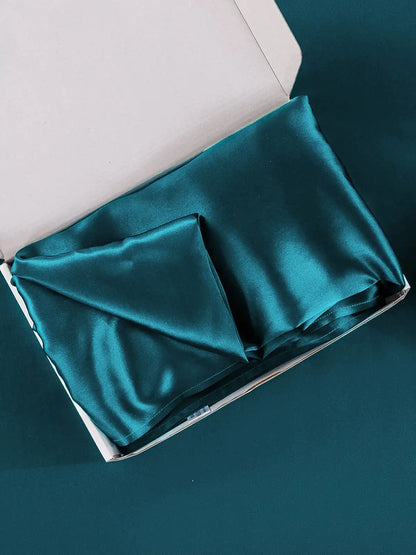 2Pcs 22Momme 100% Mulberry Silk Pillowcases Bundle - Envelope Closure