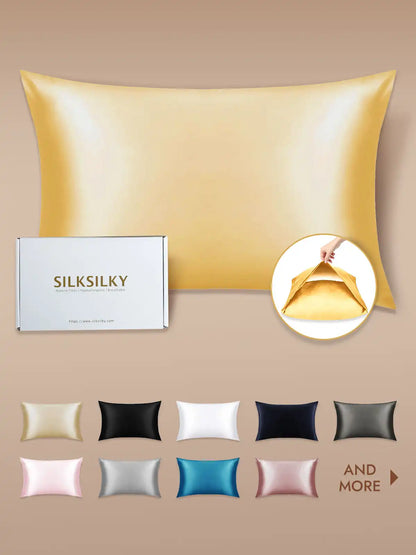 22Momme 100% Mulberry Silk Pillowcase - Envelope Closure
