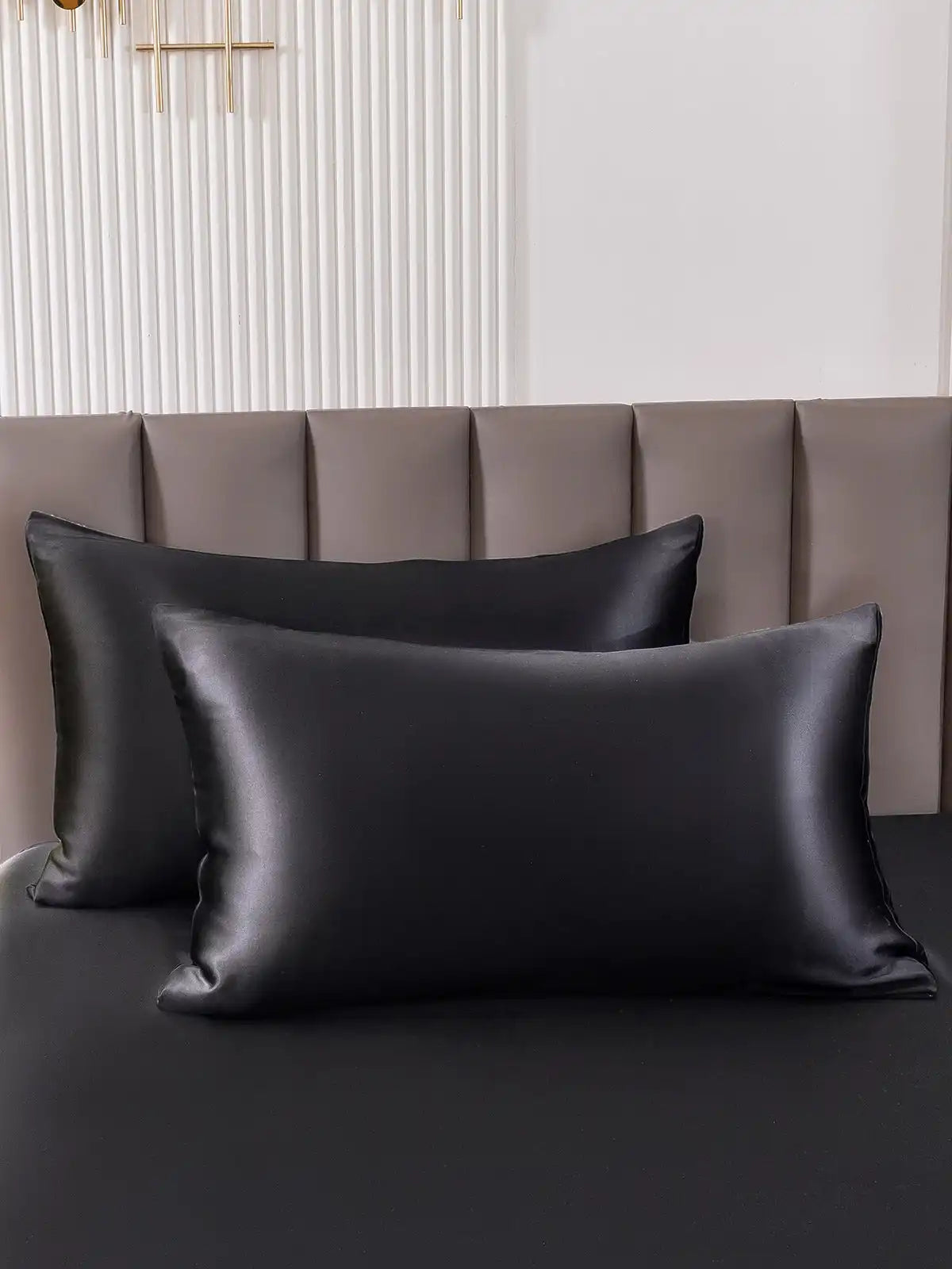 2Pcs 22Momme 100% Mulberry Silk Pillowcases Bundle - Envelope Closure
