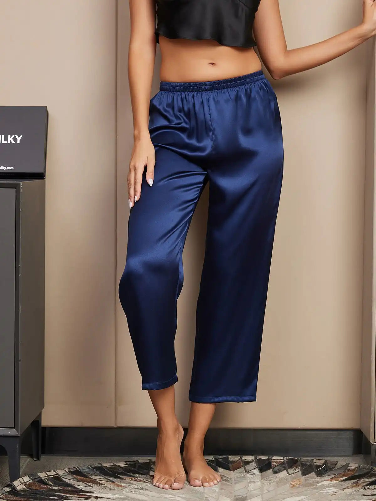 100% Mulberry Silk Classic Women's Sleep Pants