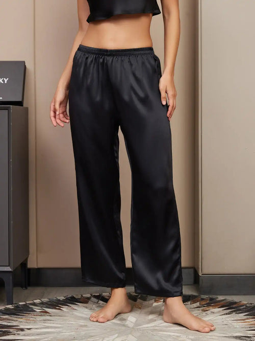 100% Mulberry Silk Classic Women's Sleep Pants