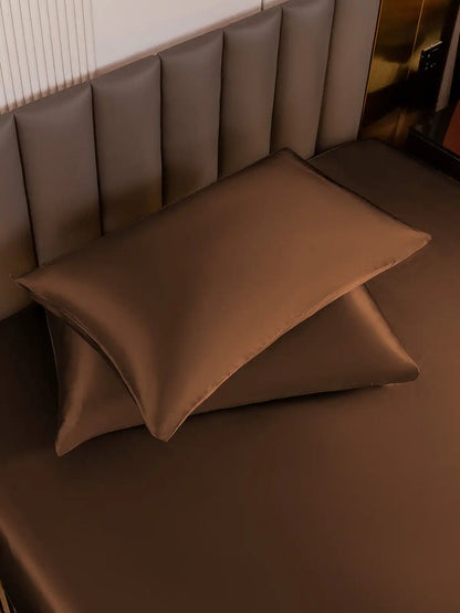 2Pcs 19Momme 100% Mulberry Silk Pillowcases Bundle - Envelope