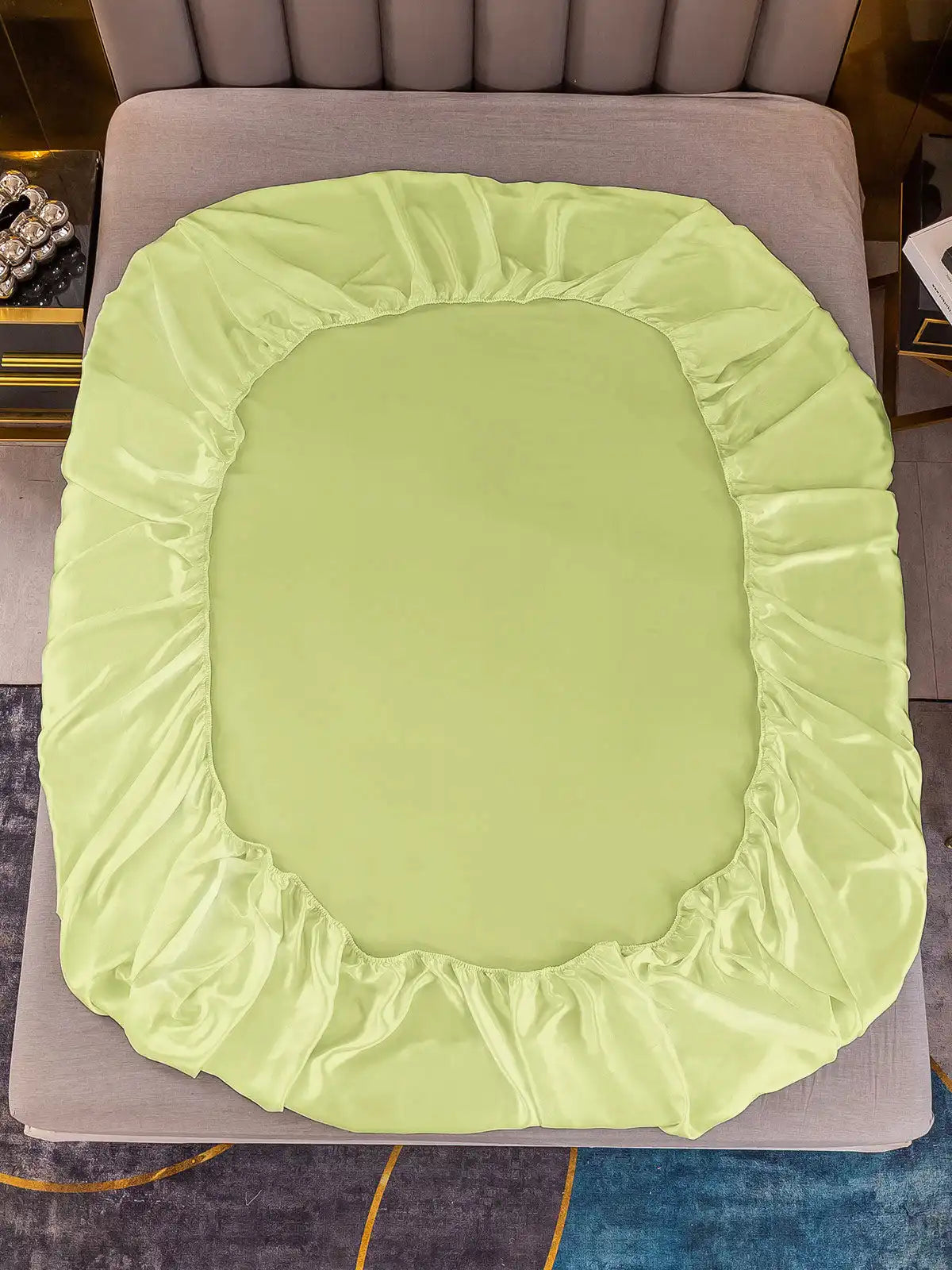19Momme Mulberry Silk Seamless Fitted Sheet