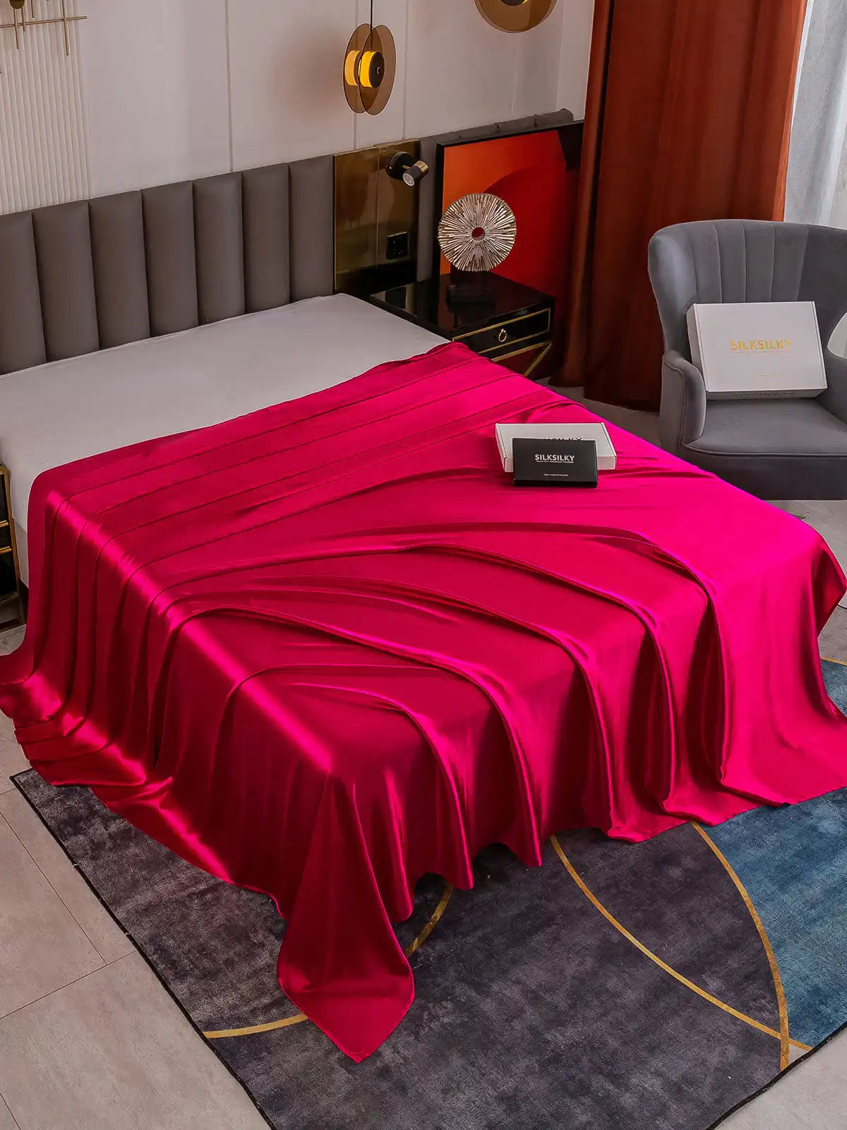 19Momme Mulberry Silk Seamless Flat Sheet