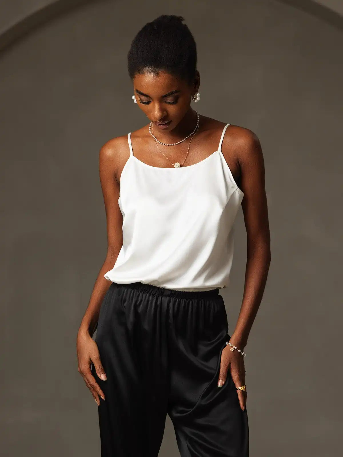 19Momme Silk Spaghetti Strap Camisoles