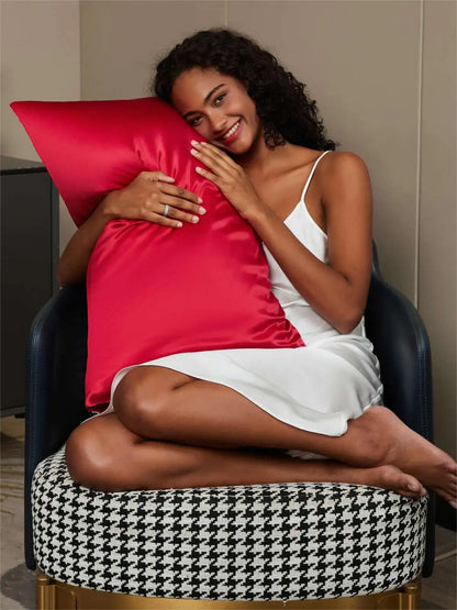 22Momme 100% Mulberry Silk Pillowcase - Envelope Closure