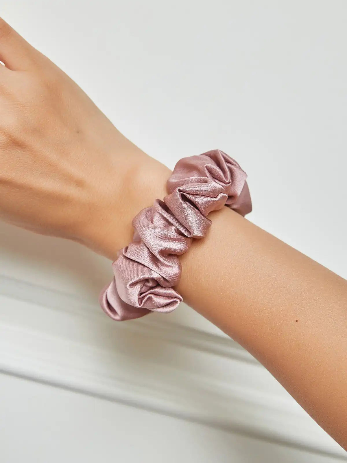 100% Mulberry Silk Soft Classic Hair Scrunchie - 2cm